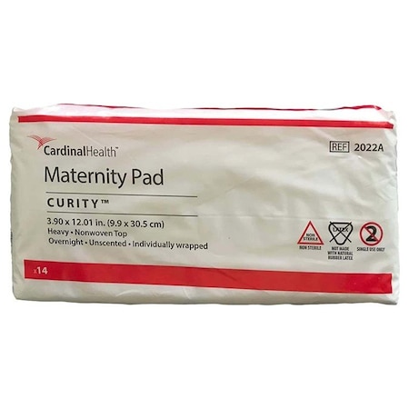 Curity OB / Maternity Pad Super Absorbency, 14PK 2022A
